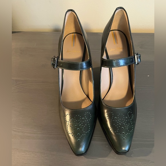 Sam Edelman Green Mary Jane Heels - Picture 5 of 12